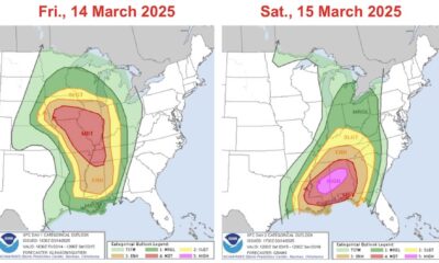 Severe Storms Tri State Tornado Threat March 2025