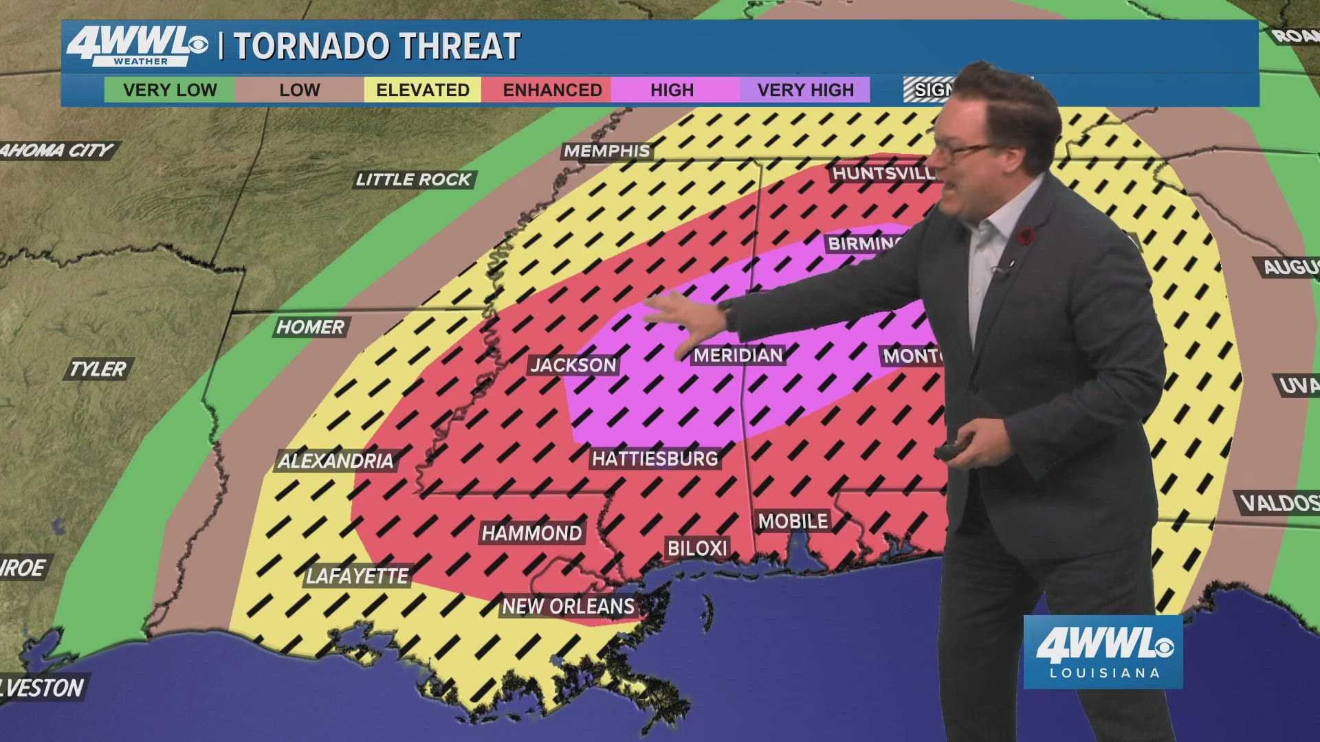 Severe Weather Southeast Louisiana Tornadoes