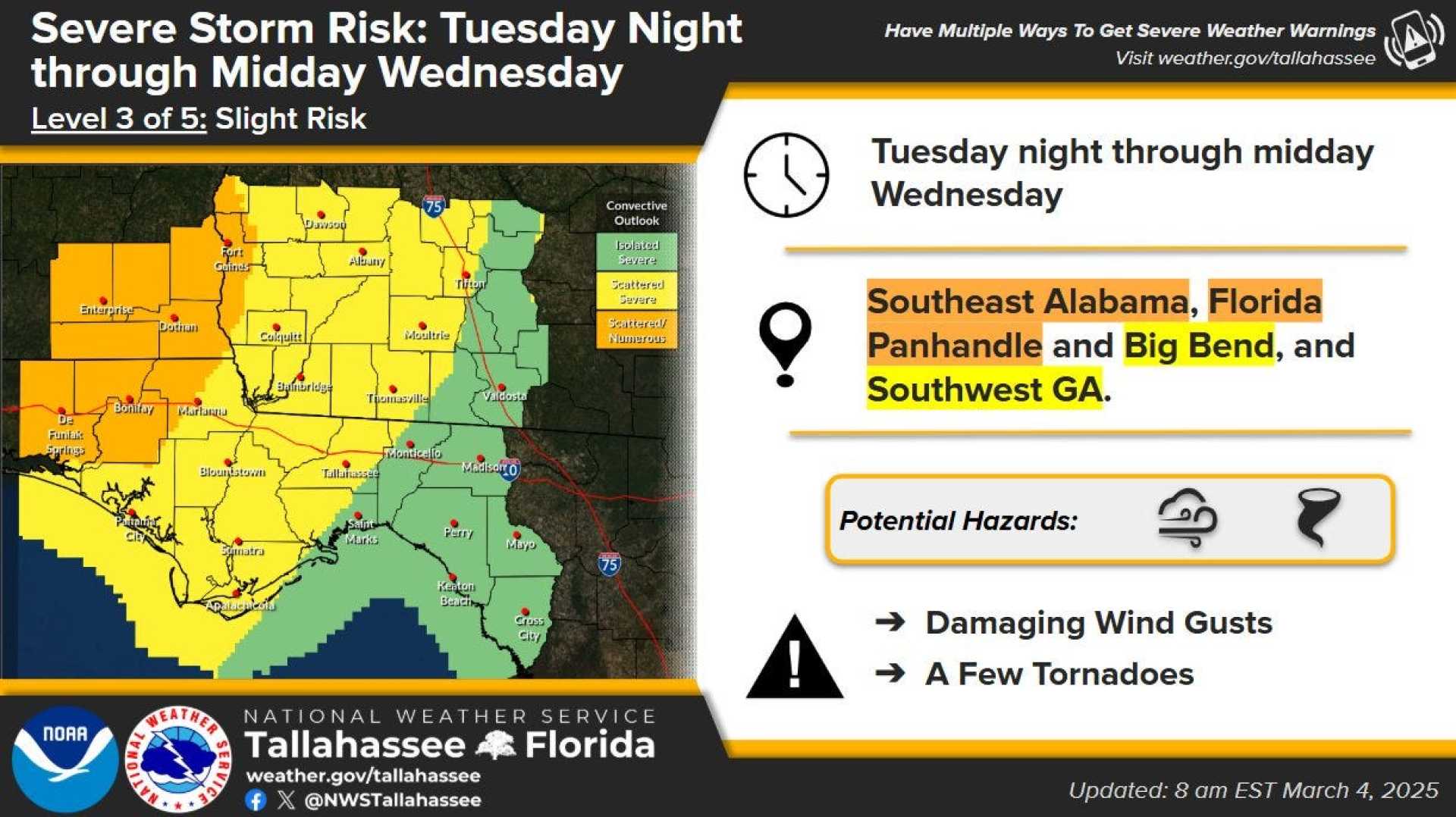 Severe Weather Storm Alerts Southeast