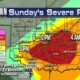 Severe Weather Tornado Warning Chart