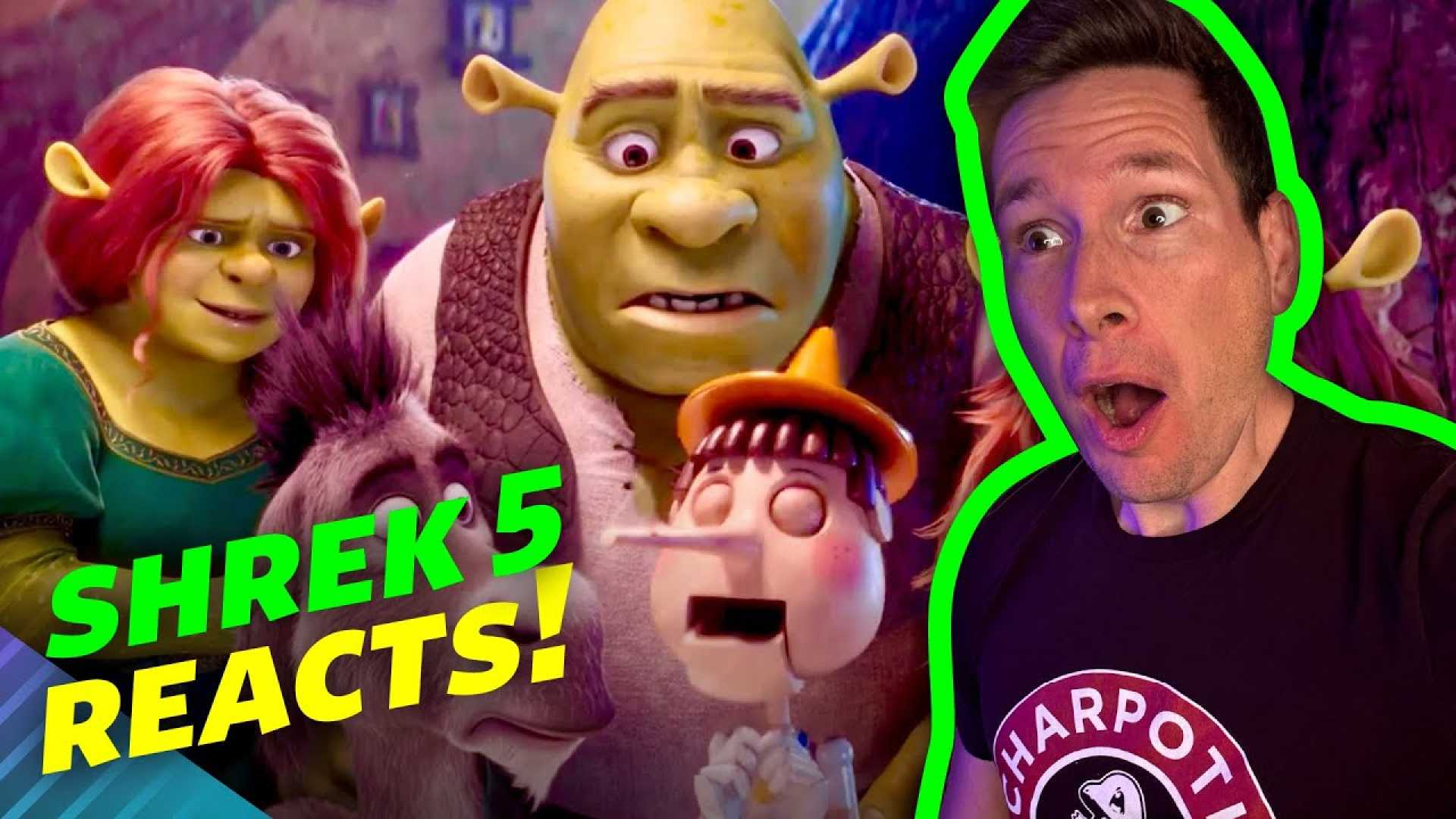 Shrek 5 Trailer Animation Reaction