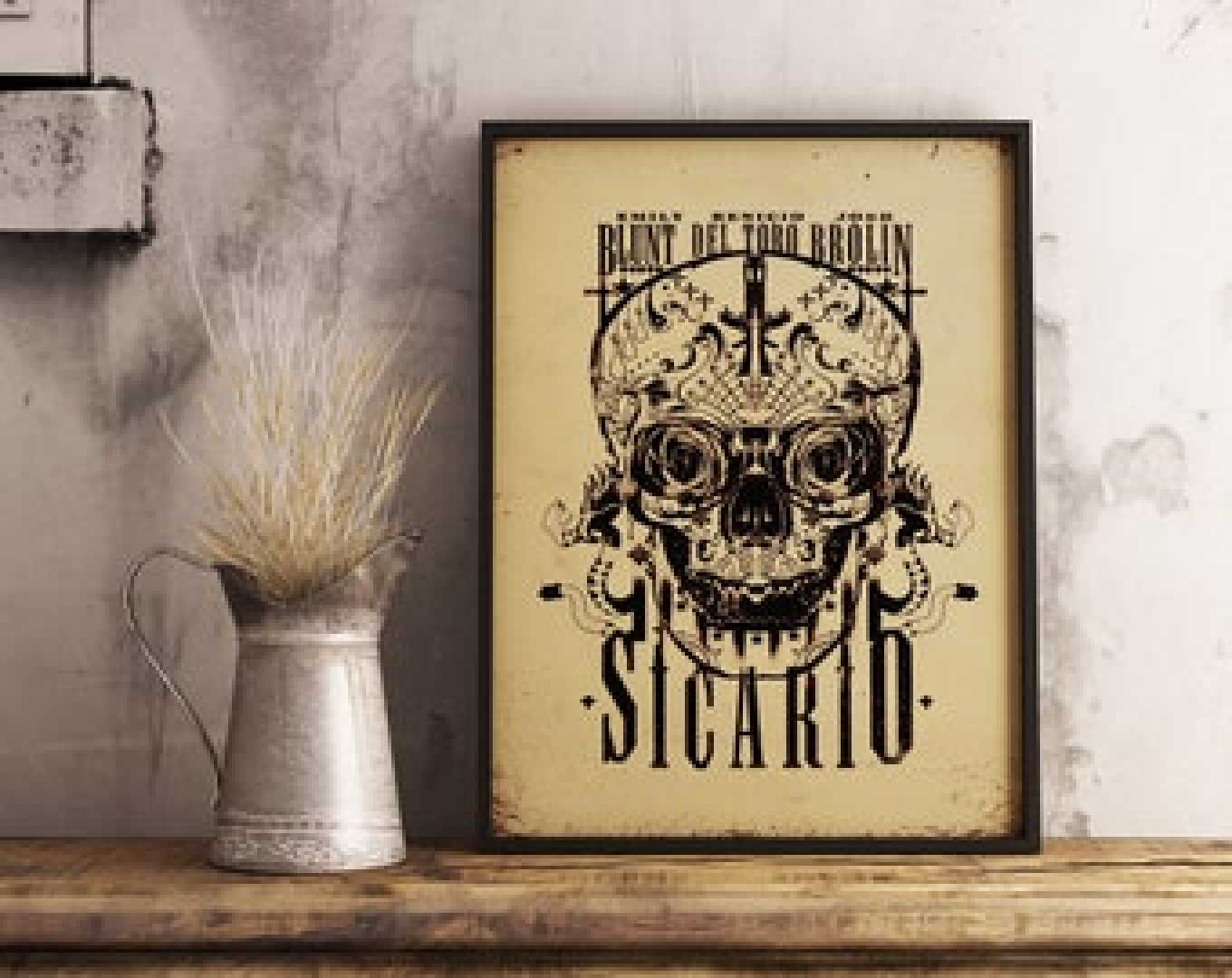 Sicario Movie Poster, Crime Thriller