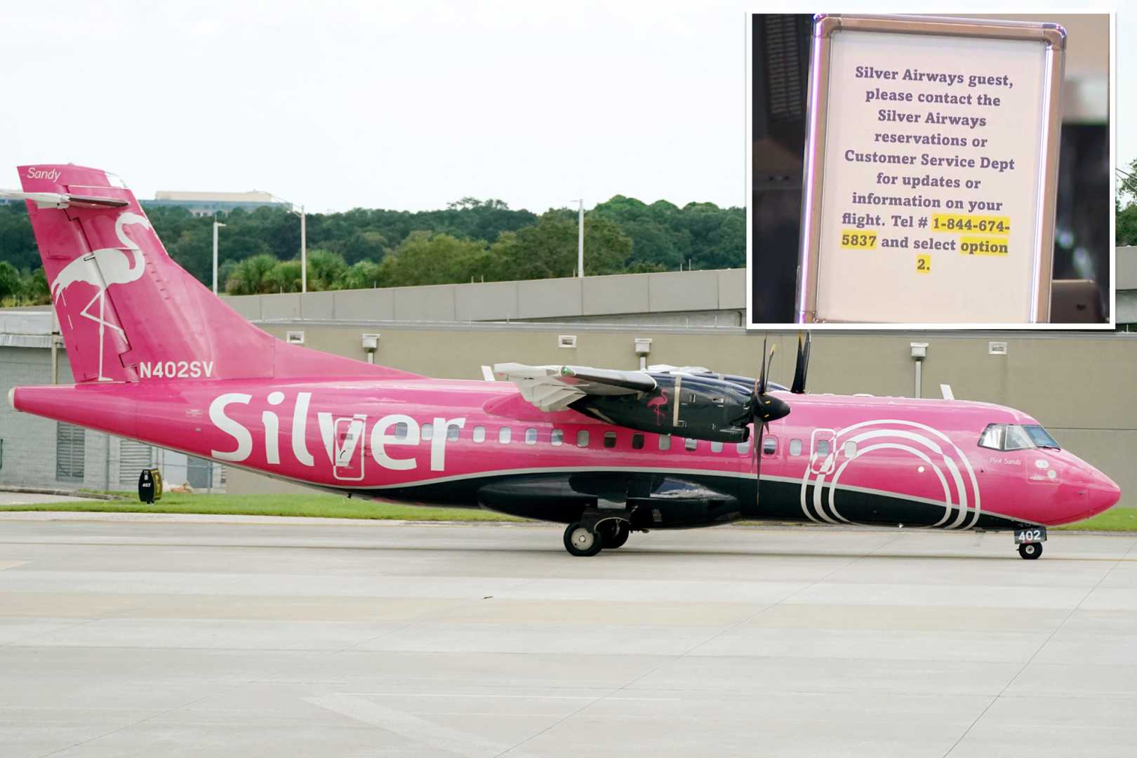 Silver Airways Canceled Flights At Orlando Airport