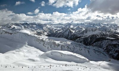 Skiing In The Pyrenees Mountains