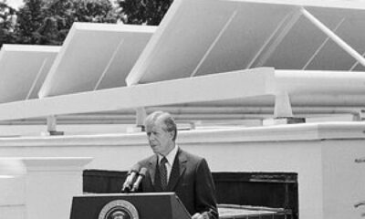 Solar Panels In Front Of The White House