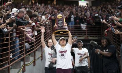 South Carolina Gamecocks Women's Basketball Tournament Celebration