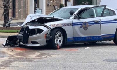 South Carolina Highway Patrol Accident Scene