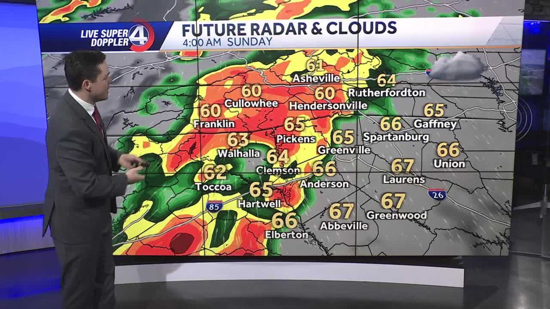 South Carolina Severe Weather Tornado Outbreak