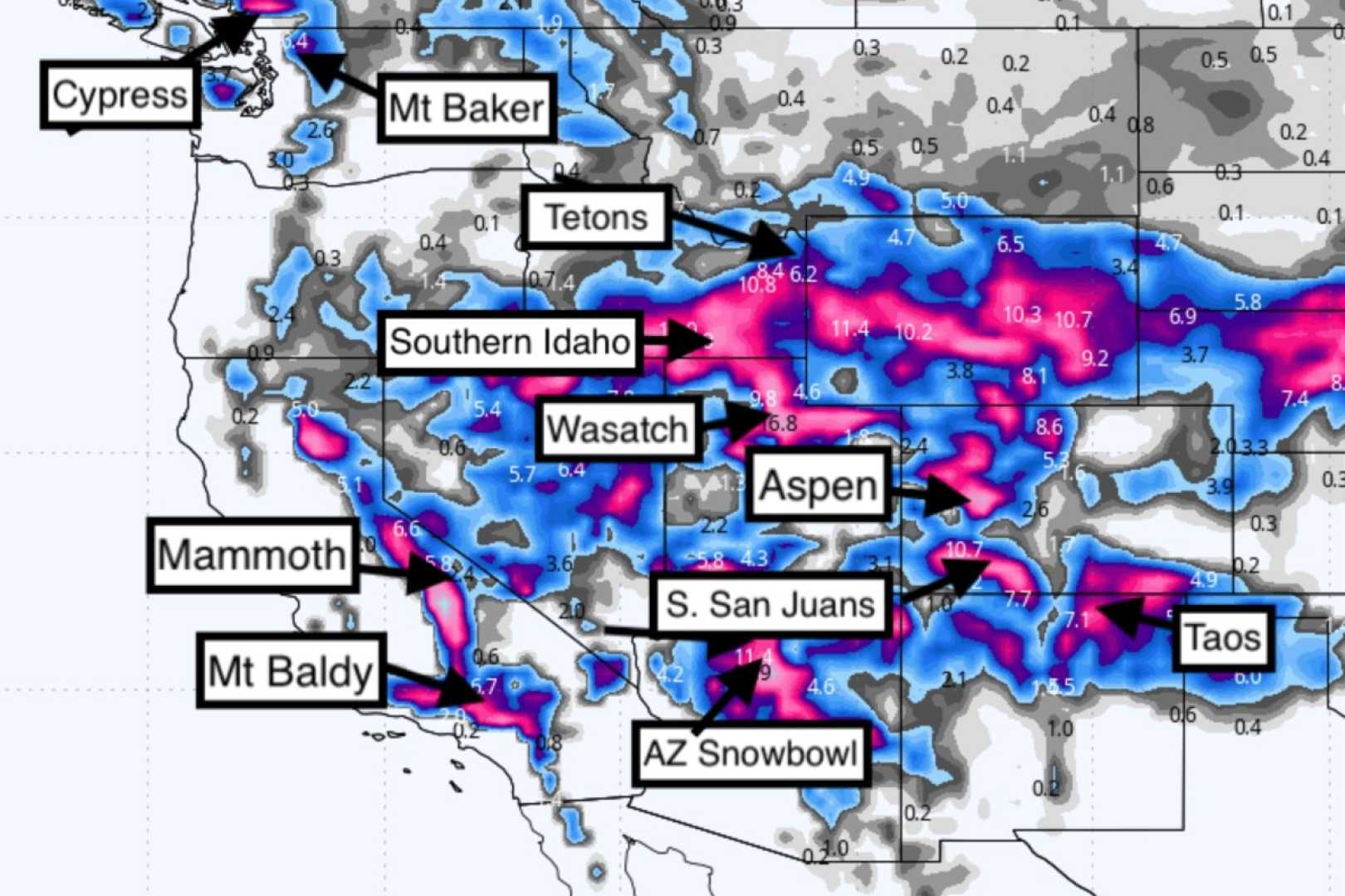 Southern California Snow Storm March 2025