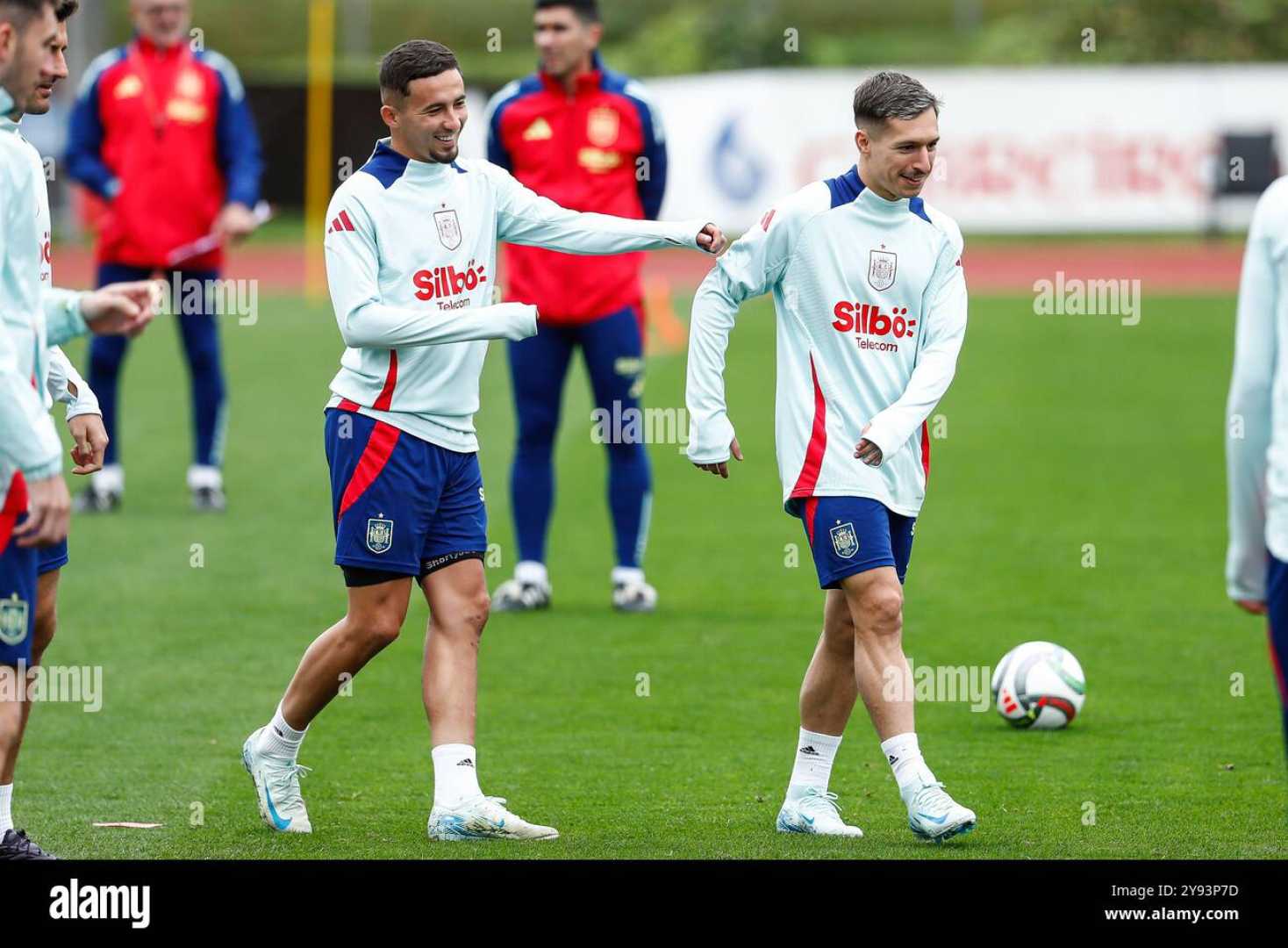 Spain Football Team Training Before Nations League Match