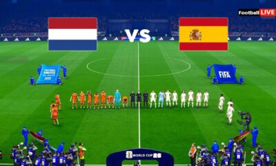 Spain Netherlands Football Match Quarterfinal