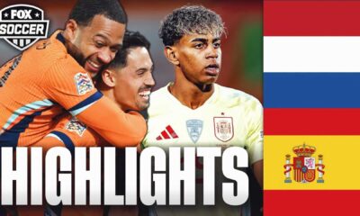 Spain Netherlands Soccer Match Highlights