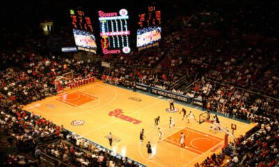 St. John's Basketball Game Madison Square Garden