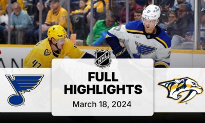 St. Louis Blues Vs. Nashville Predators March 2025