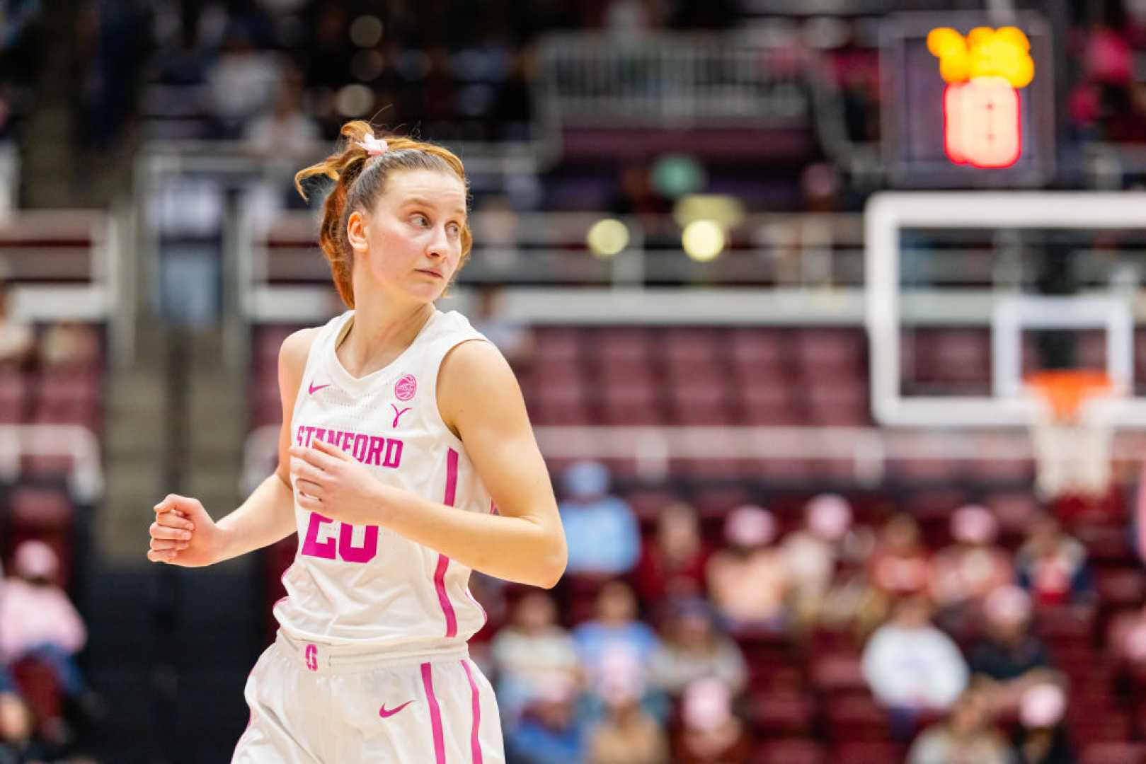 Stanford Cardinal Basketball Team Action