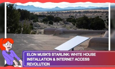 Starlink Internet Installation At White House