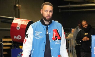 Stephen Curry Iverson Themed Jacket Nba Game