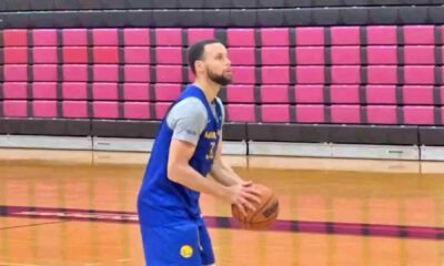 Stephen Curry Practicing Miami Heat Game