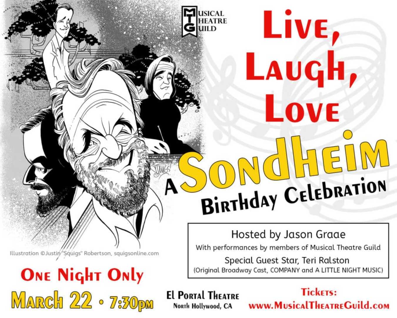 Stephen Sondheim Birthday Celebration Musical Theatre