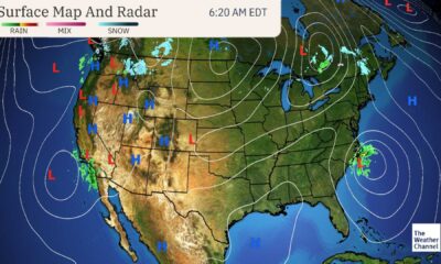 Storm System Weather Forecast Usa