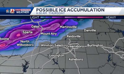 Storm System Weather Virginia North Carolina