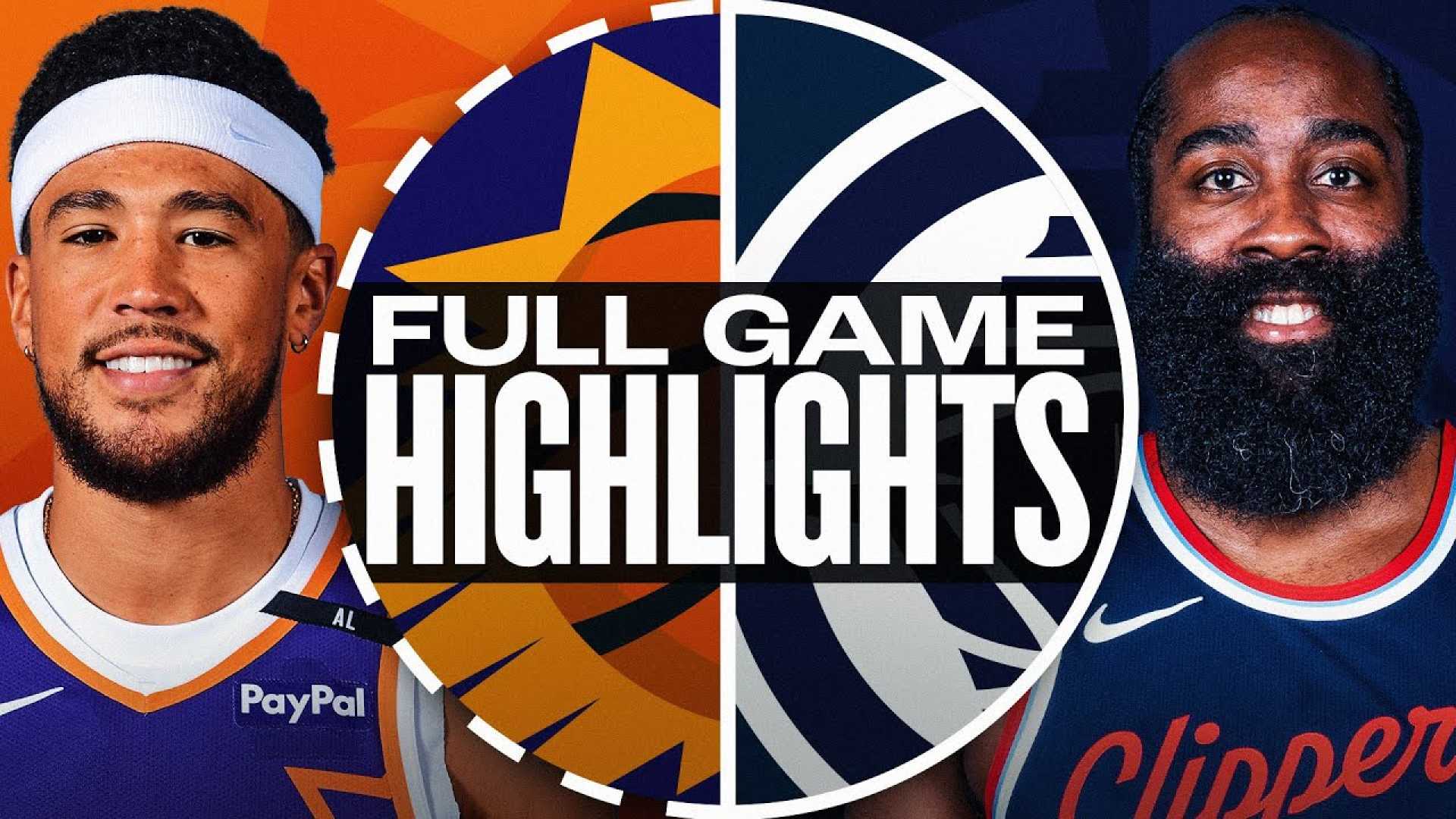 Suns Vs Clippers Nba Game Highlights