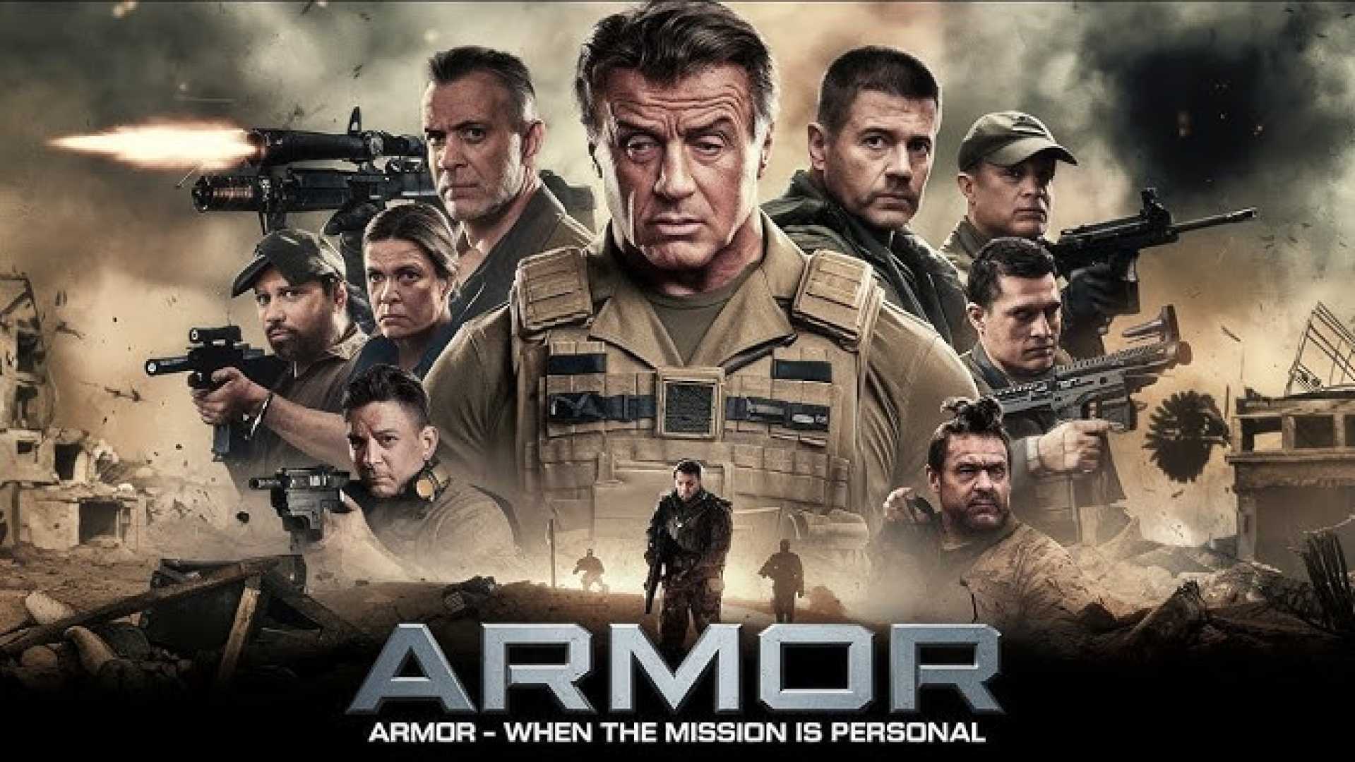 Sylvester Stallone Armor Movie Poster