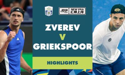 Tallon Griekspoor Alexander Zverev Tennis Match Highlights