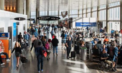 Tampa International Airport Crowded With Travelers