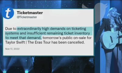 Taylor Swift Ticketmaster Cancellation News