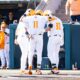 Tennessee Baseball Team In Action During Game