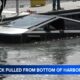 Tesla Cybertruck Submerged In Water