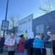 Tesla Dealership Protest Against Elon Musk