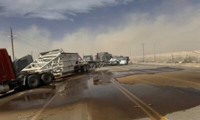 Texas Highway Traffic Accident Low Visibility