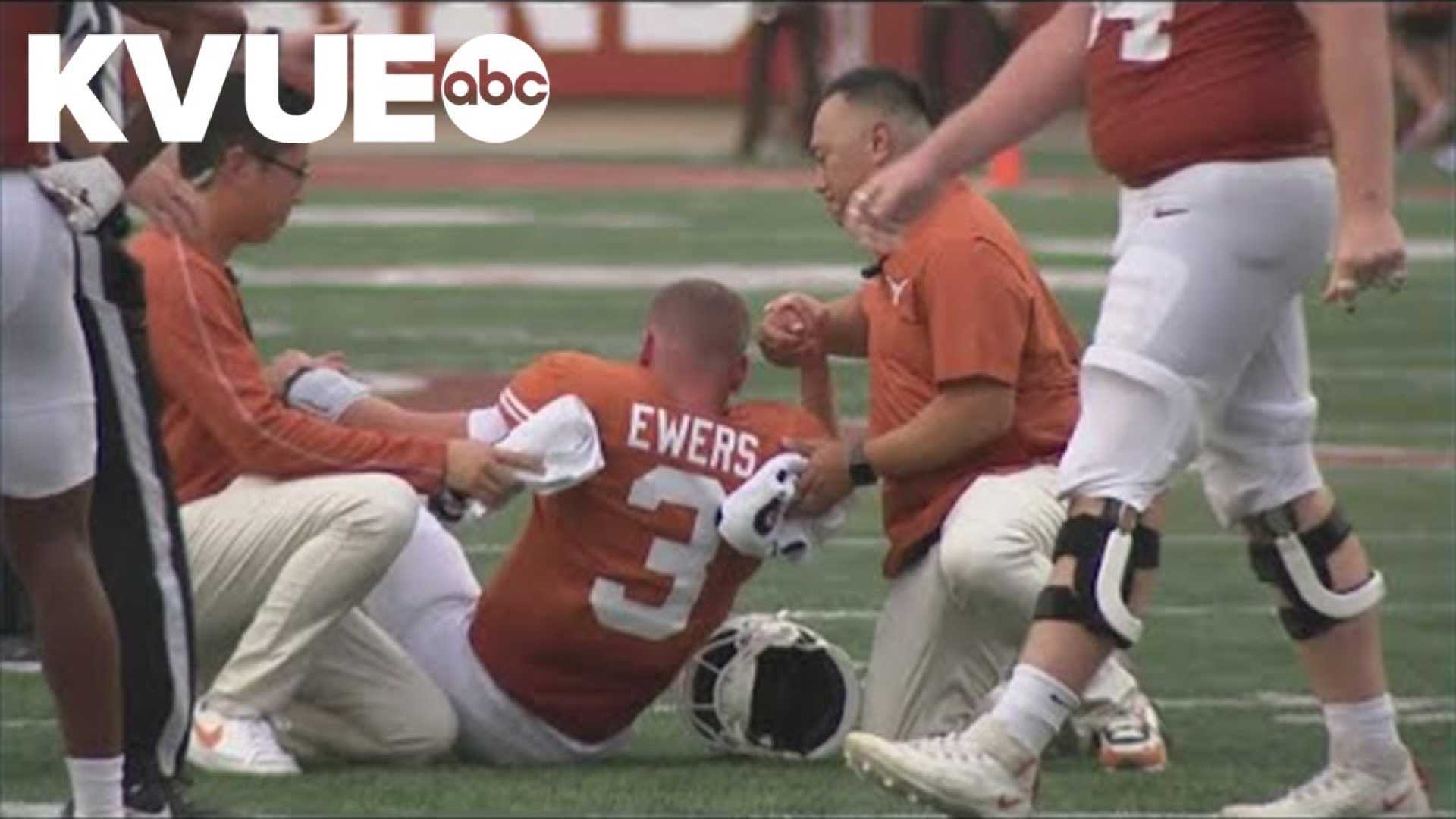 Texas Longhorns Quarterback Injury College Football