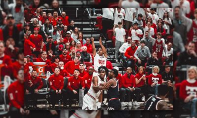 Texas Tech Basketball Team Celebrating Victory