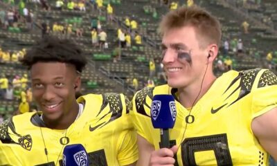 Tez Johnson Bo Nix Oregon Football