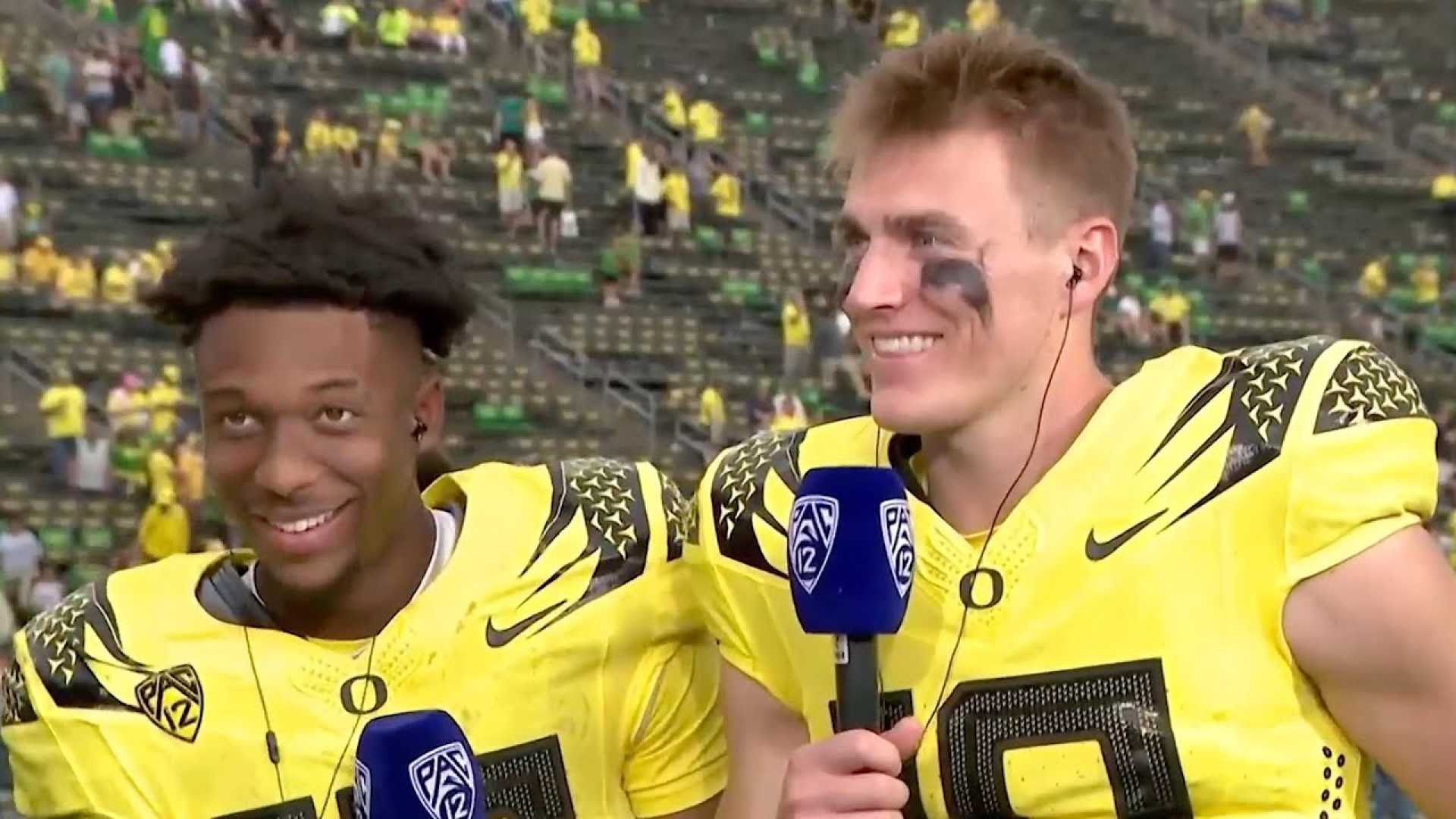 Tez Johnson Bo Nix Oregon Football