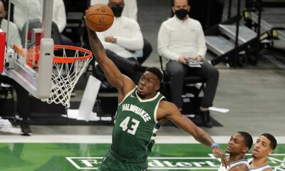 Thanasis Antetokounmpo Playing Basketball