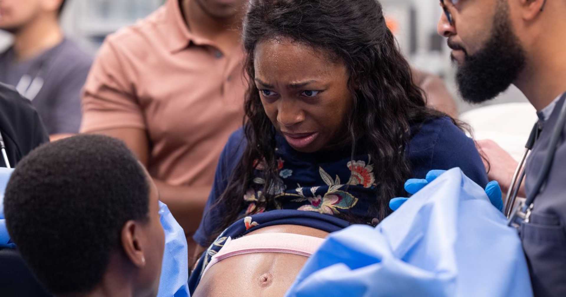 The Pitt Medical Series Childbirth Scene