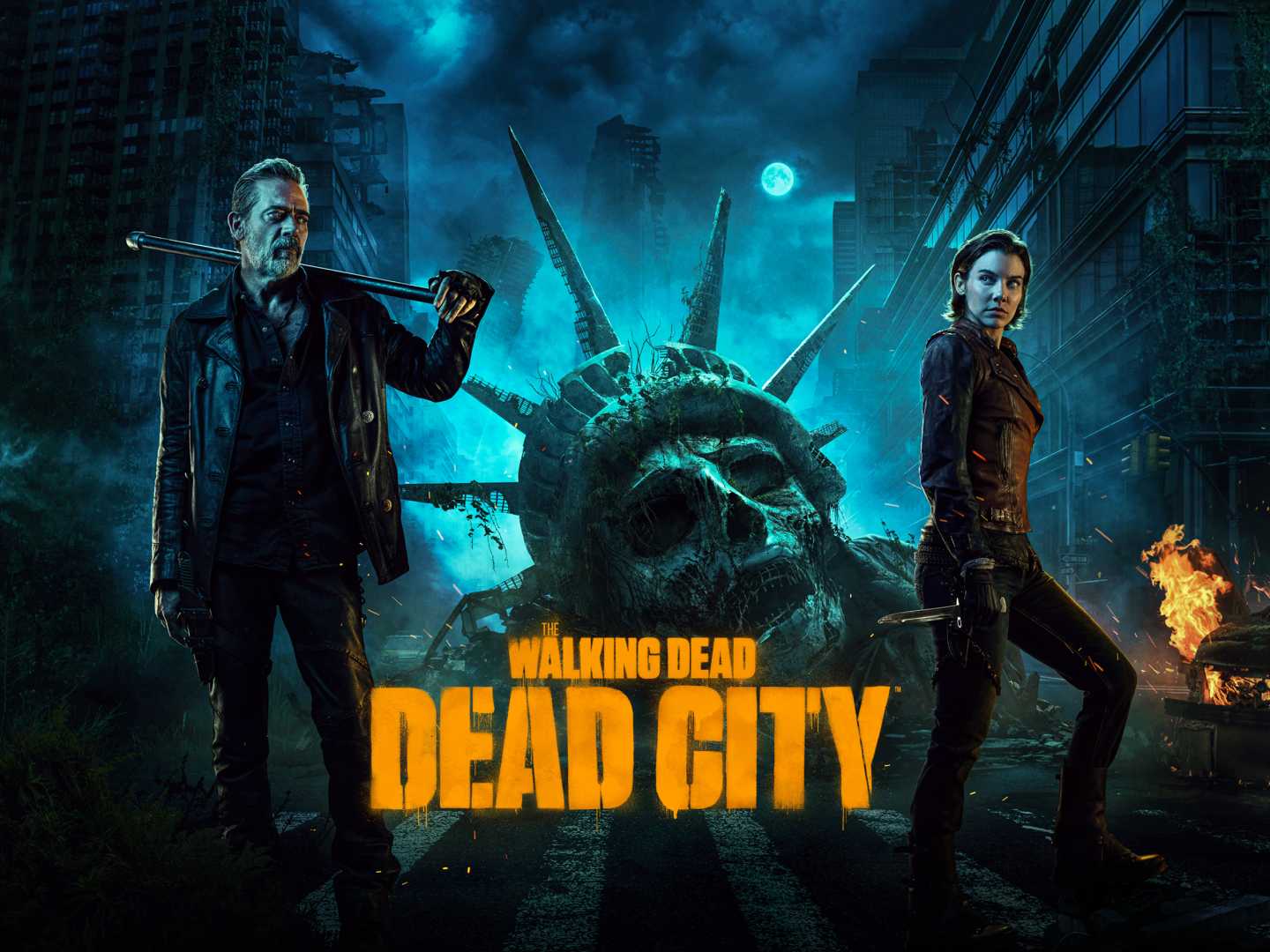 The Walking Dead Dead City Netflix Poster