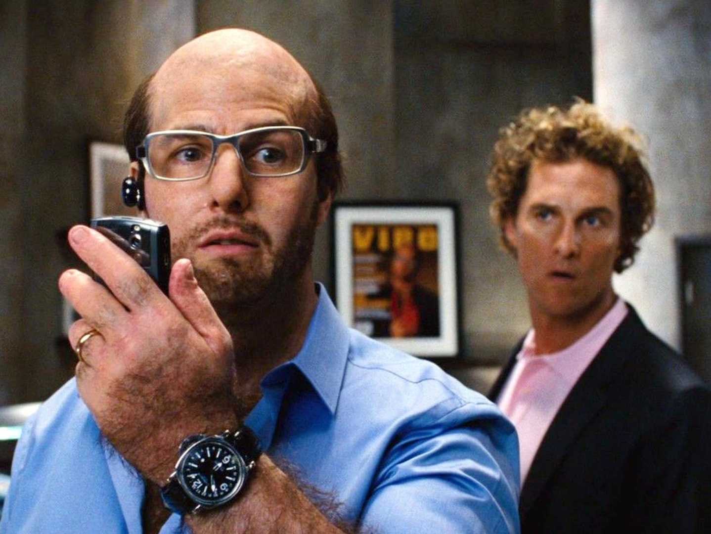 Tom Cruise Les Grossman Tropic Thunder