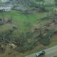 Tornado Damage In The Southeast Usa