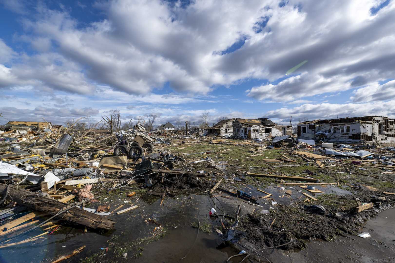 Tornado Destruction In The Midwest And South