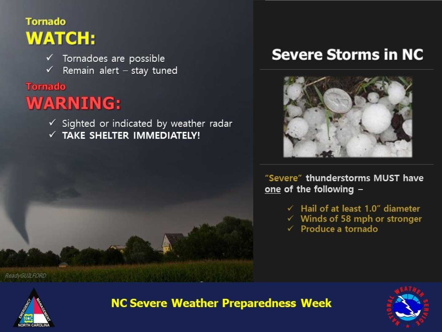 Tornado Safety Tips North Carolina