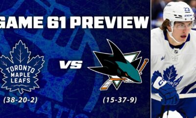 Toronto Maple Leafs Vs San Jose Sharks Game Preview