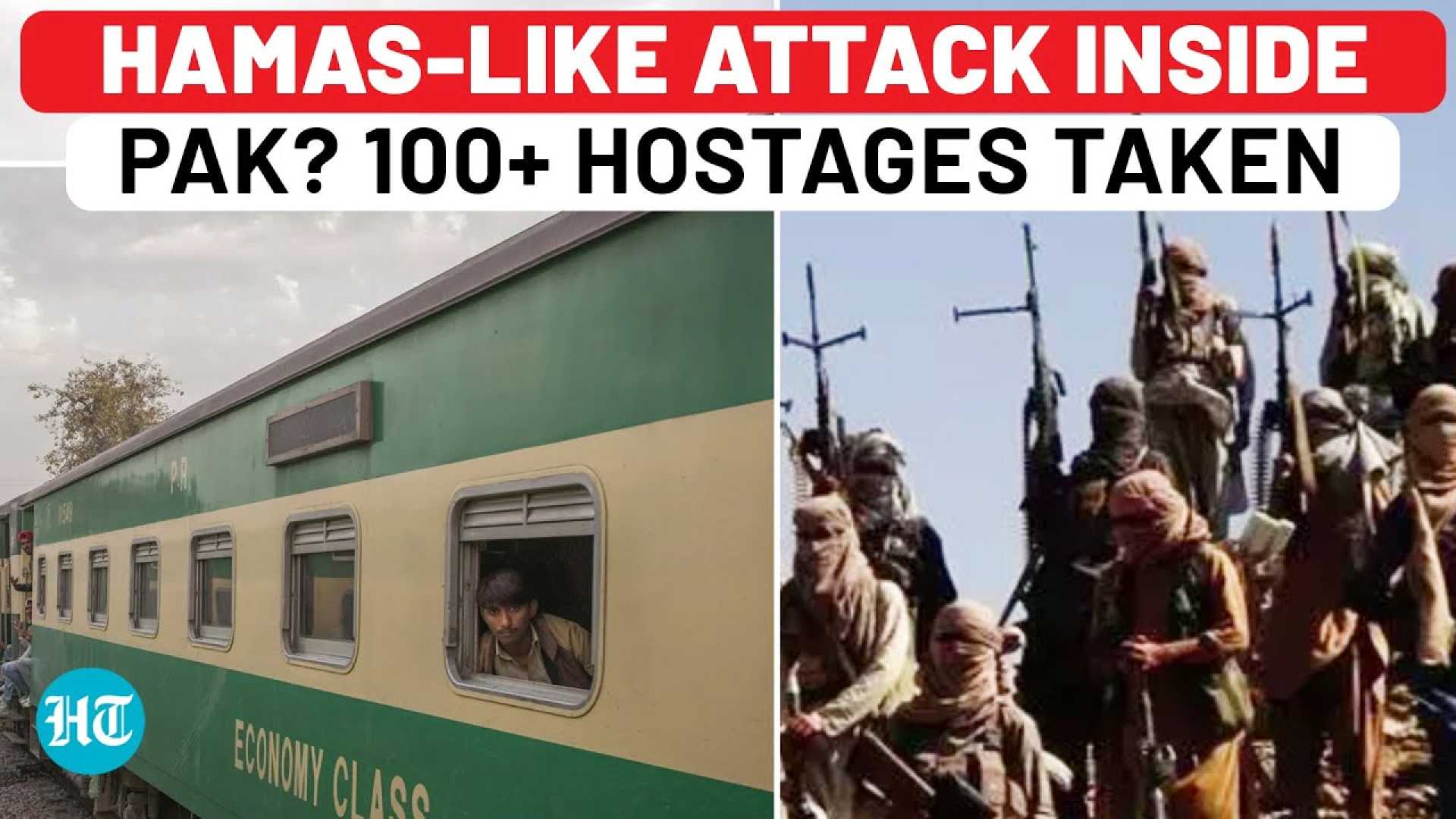 Train Attack Balochistan Pakistan Hostages