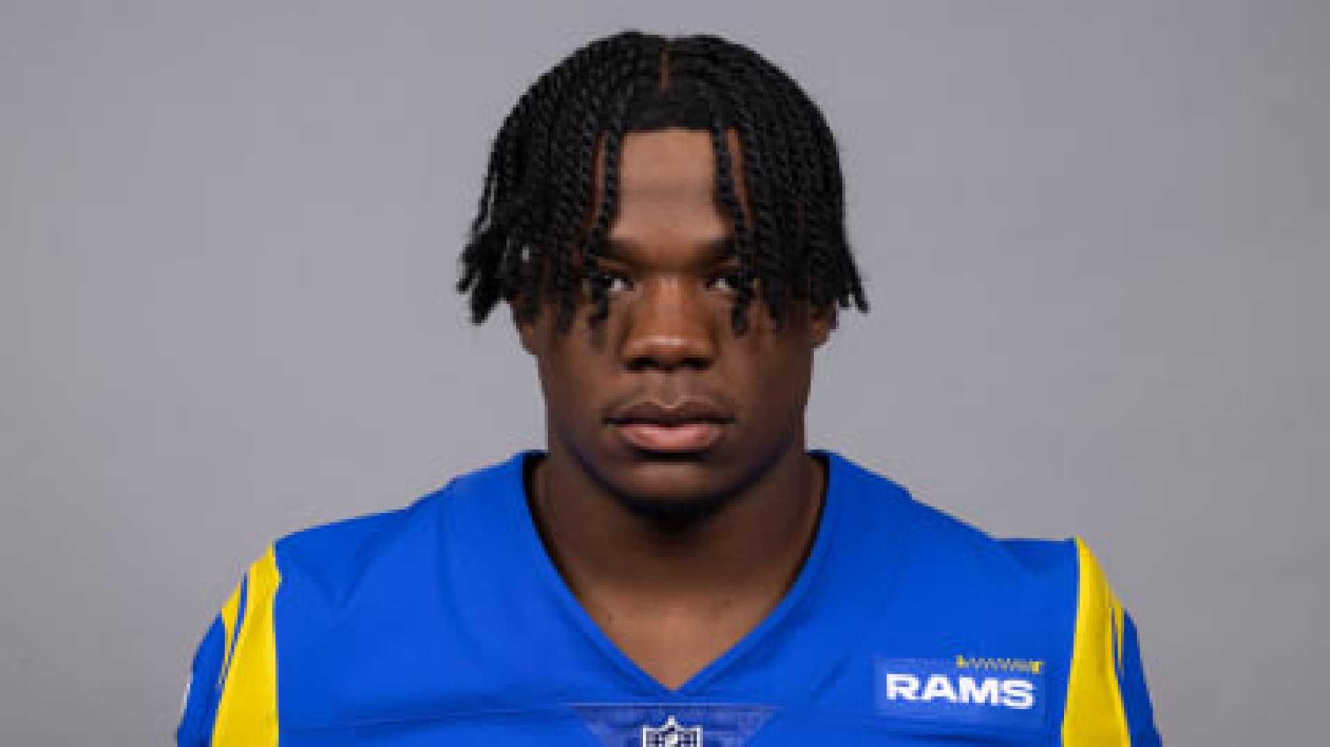 Tre'vius Tomlinson Football Player Los Angeles Rams