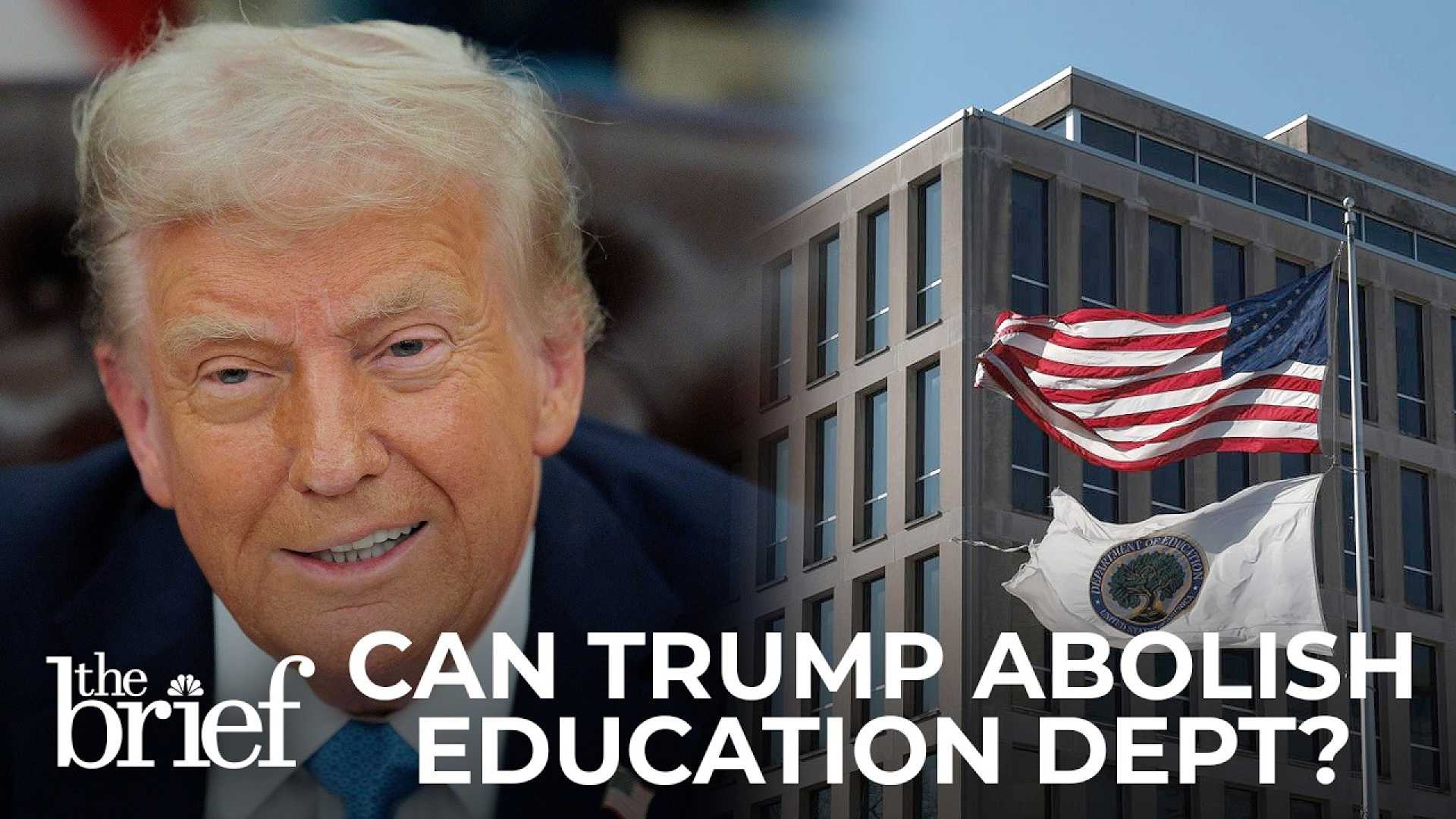 Trump Education Department Abolition