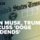 Trump Musk Doge Stimulus Check Discussion